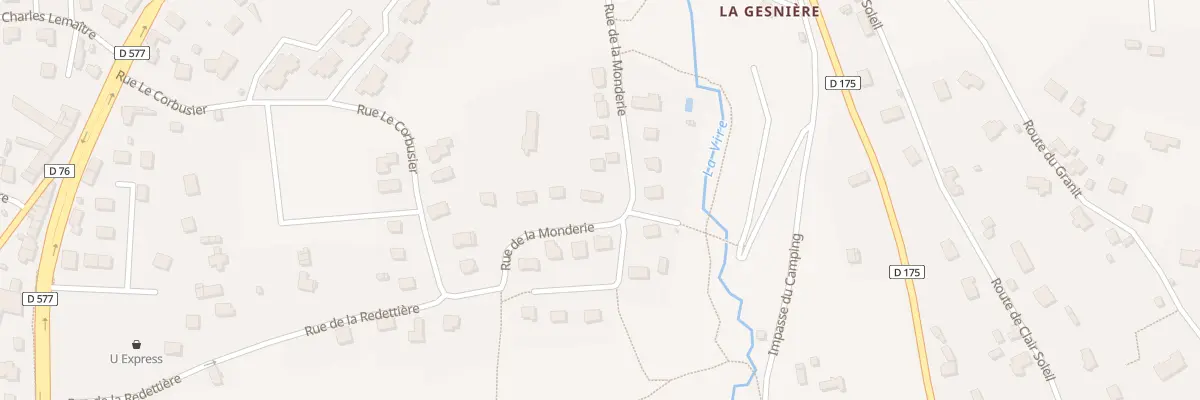 Plan du 620 Rue de la Monderie - Vire à Vire Normandie