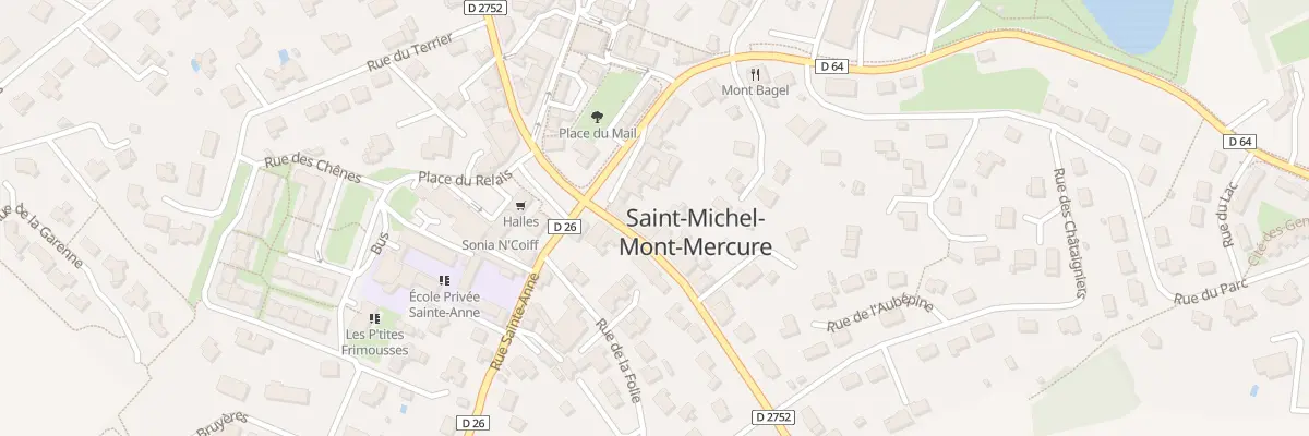 Plan du 3 Rue de la Promenade Stmichel à Sèvremont
