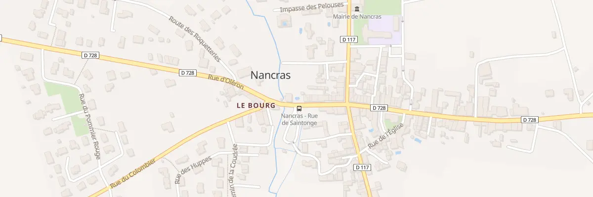 Plan du 10B Rue d’Oléron à Nancras