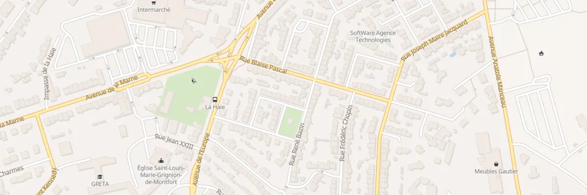 Plan du 4 Rue Ludwig Van Beethoven à Cholet