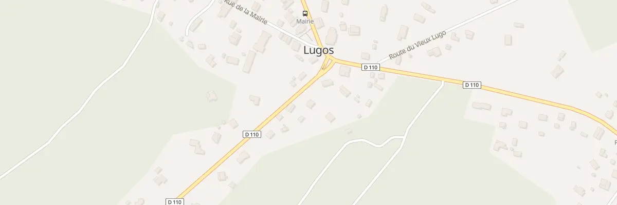Plan du 3 Rte de Ferrier à Lugos