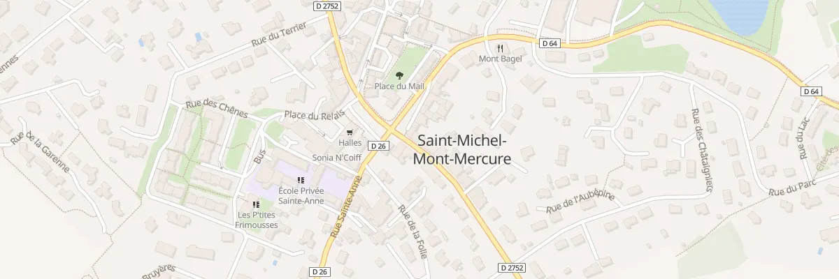Plan du 1B Rue de la Promenade Stmichel à Sèvremont