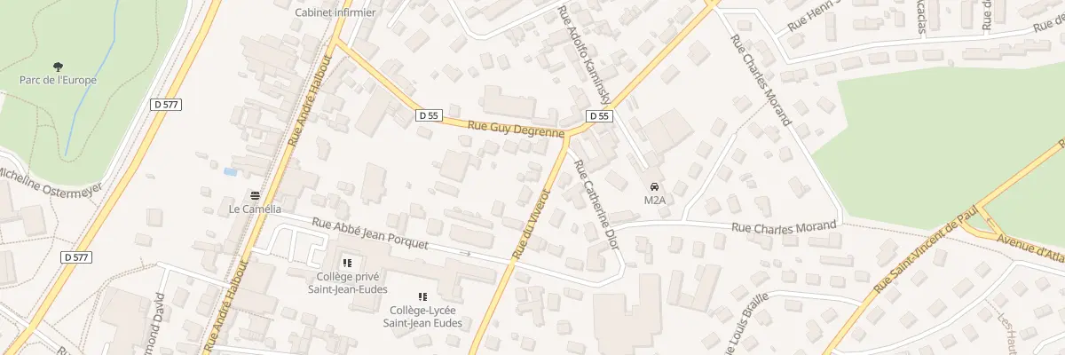 Plan du 455 Rue du Viverot - Vire à Vire Normandie