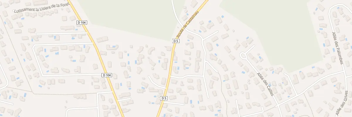 Plan du 69 Rte de Castelnau à Sainte-Hélène