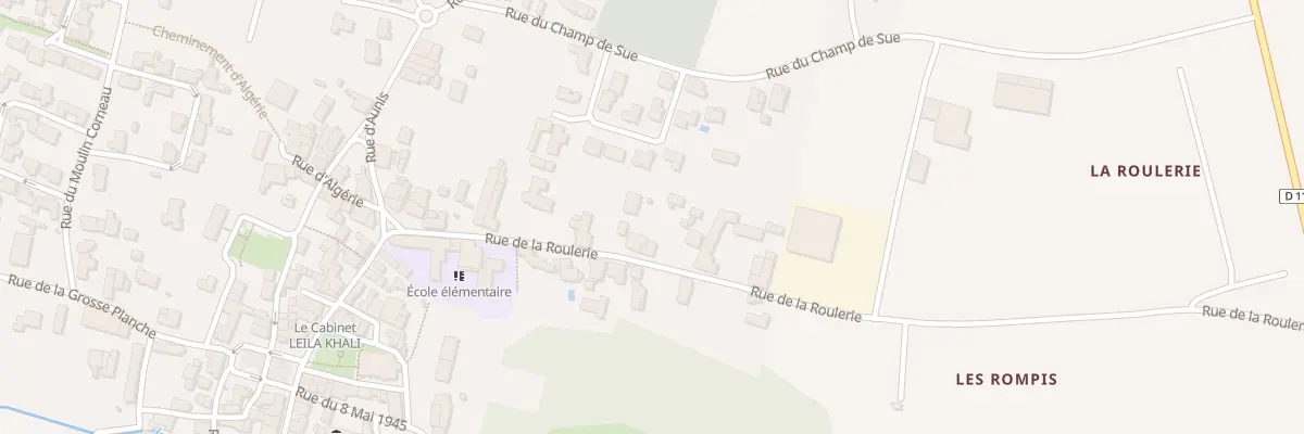 Plan du 21 Rue de la Roulerie à Saint-Sauveur-d’Aunis