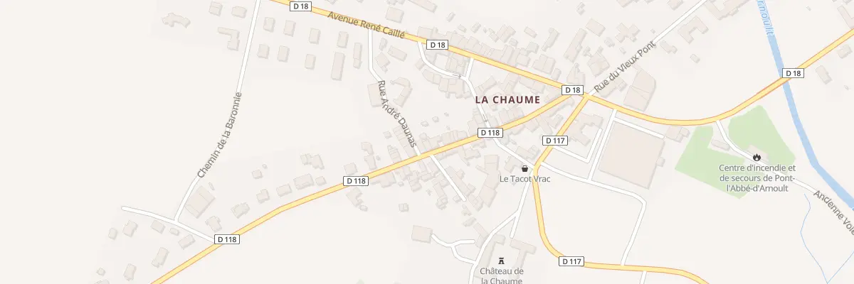 Plan du 28 Rue du Port Paradis à Pont-l’Abbé-d’Arnoult