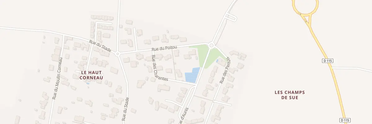 Plan du 3 Rue Poitou à Saint-Sauveur-d’Aunis