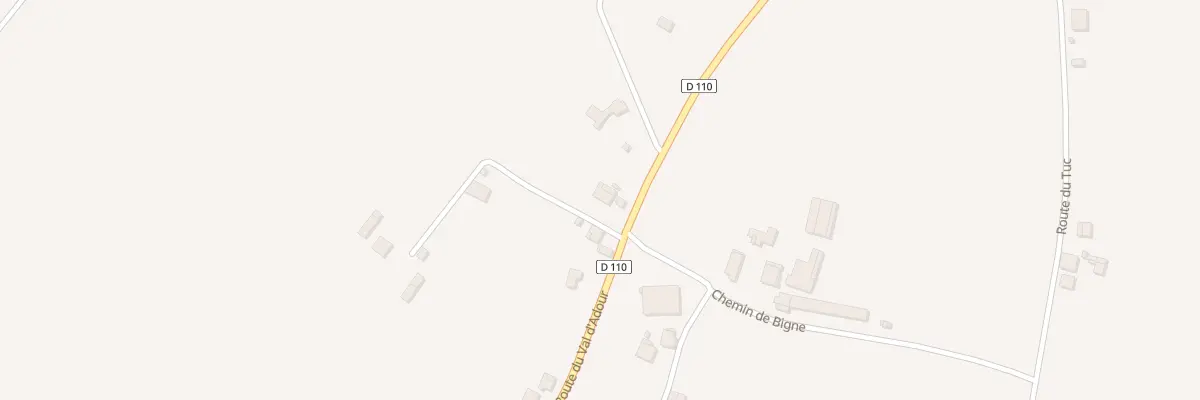 Plan du 800 Rte du Val d’Adour à Saint-Jean-de-Lier