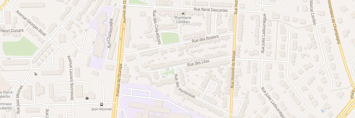 Plan du 32 Rue des Lilas à Cholet