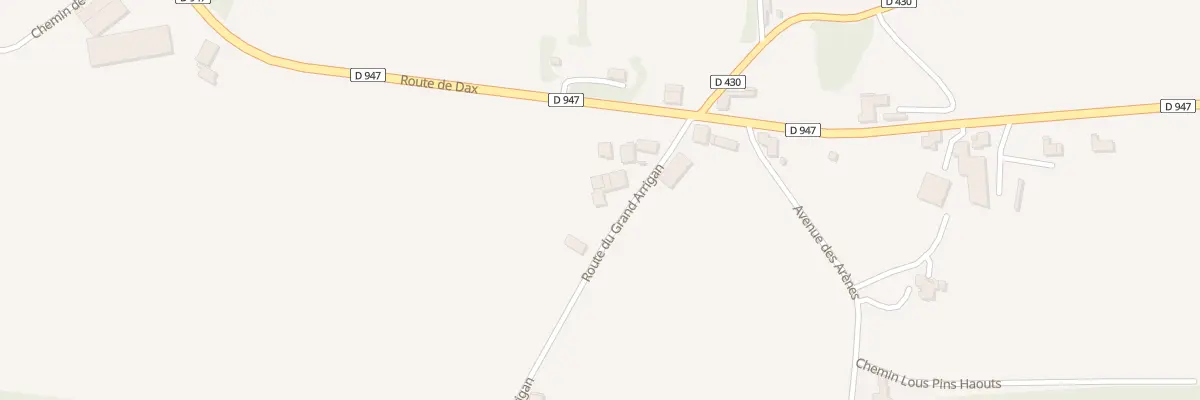 Plan du 80B Rte du Grand Arrigan à Mouscardès