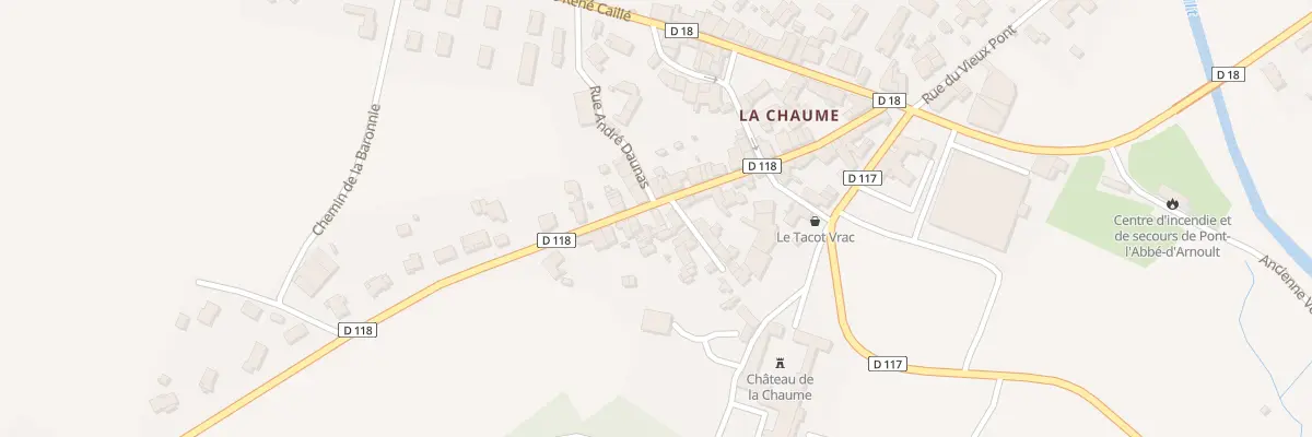 Plan du 27 Rue du Port Paradis à Pont-l’Abbé-d’Arnoult