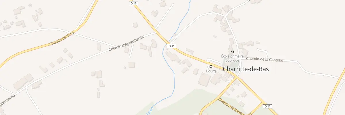 Plan du 5023 Landebil à Charritte-de-Bas
