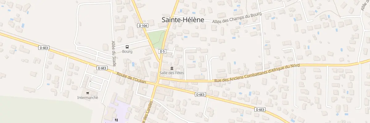 Plan du 6A Rue des Anc Combattants Afn à Sainte-Hélène