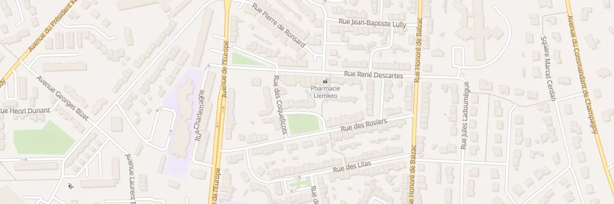 Plan du 24 Rue des Rosiers à Cholet