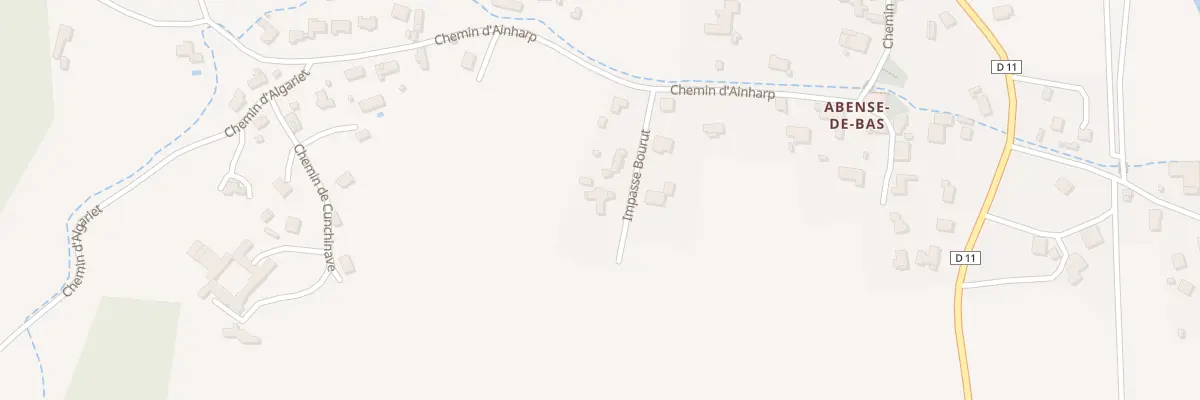 Plan du 5362 Abense à Viodos-Abense-de-Bas