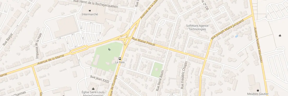 Plan du 39 Rue Blaise Pascal à Cholet