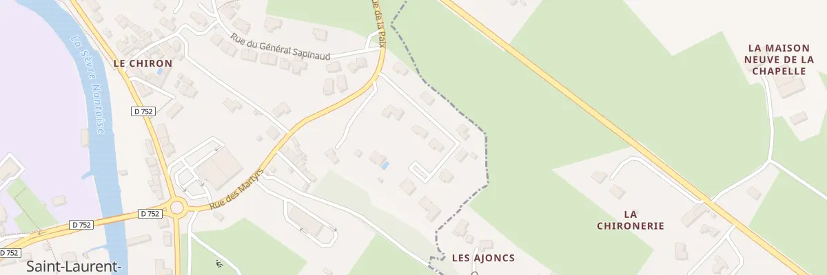 Plan du 4 Rue de la terrasse à Saint-Laurent-sur-Sèvre