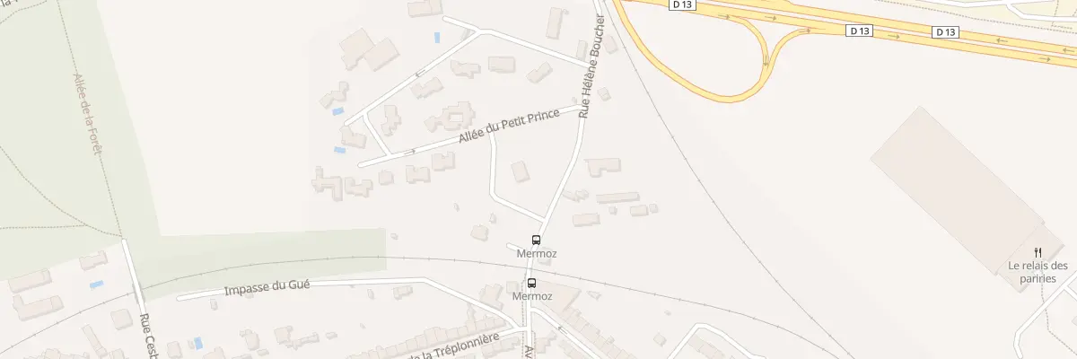 Plan du 11 Rue Hélène Boucher à Cholet