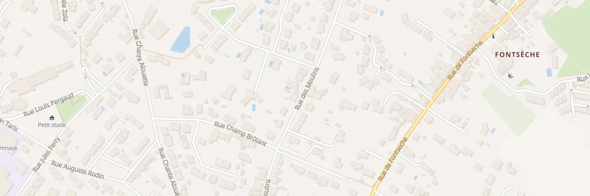 Plan du 31 Rue des Moulins à Tonnay-Charente