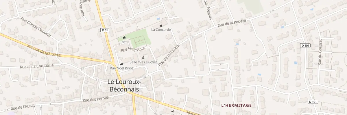 Plan du 5 Rue de la Pouêze à Val d’Erdre-Auxence