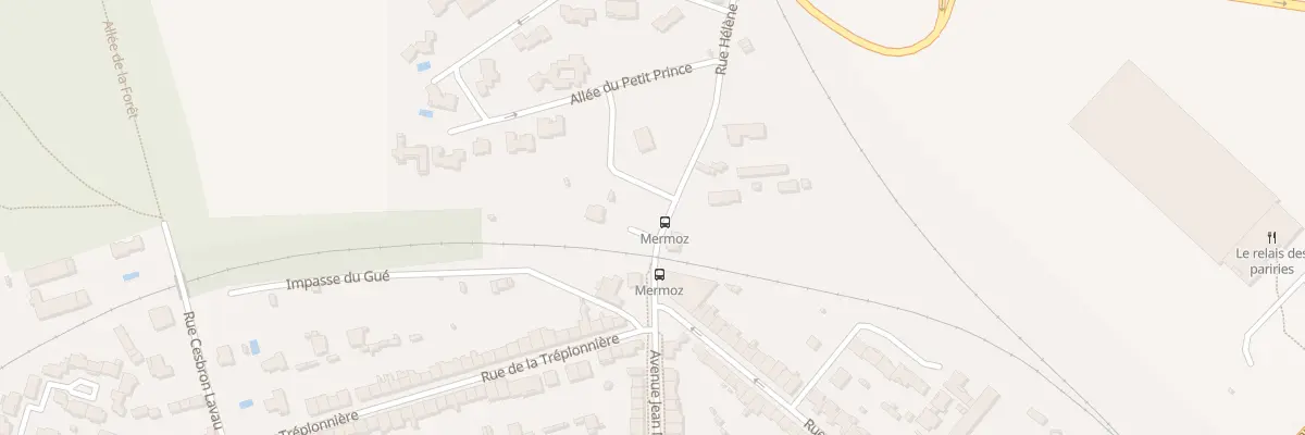 Plan du 1 Rue Élisa Deroche à Cholet