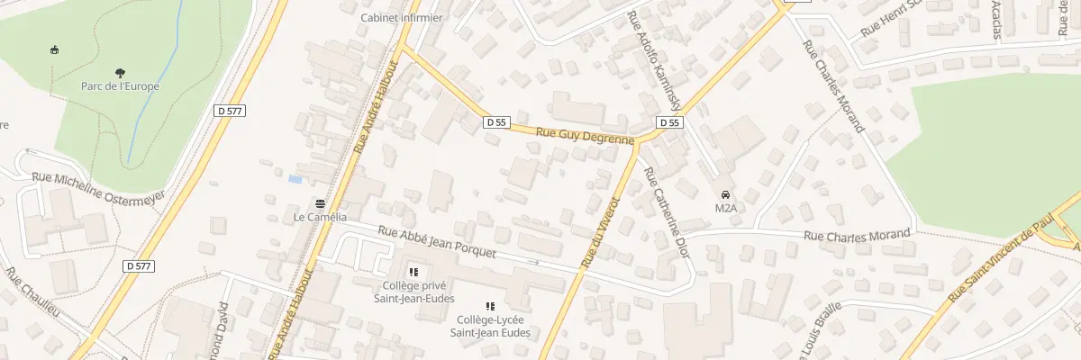 Plan du 32 Rue d’Aunay Vire à Vire Normandie