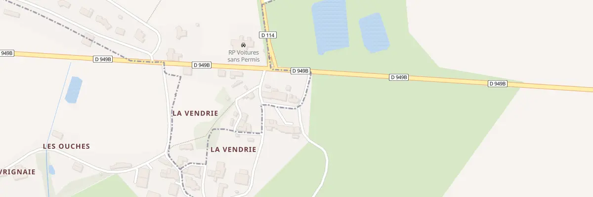 Plan du 204 La Vendrie à Tallud-Sainte-Gemme