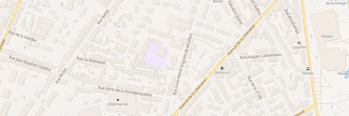 Plan du 2A Rue du Breloquet à Cholet