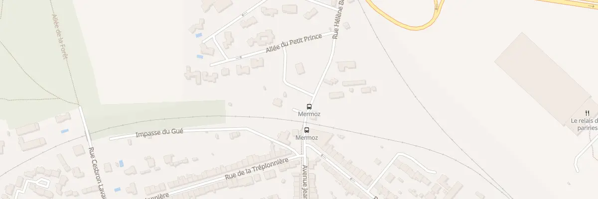Plan du 3 Rue Élisa Deroche à Cholet