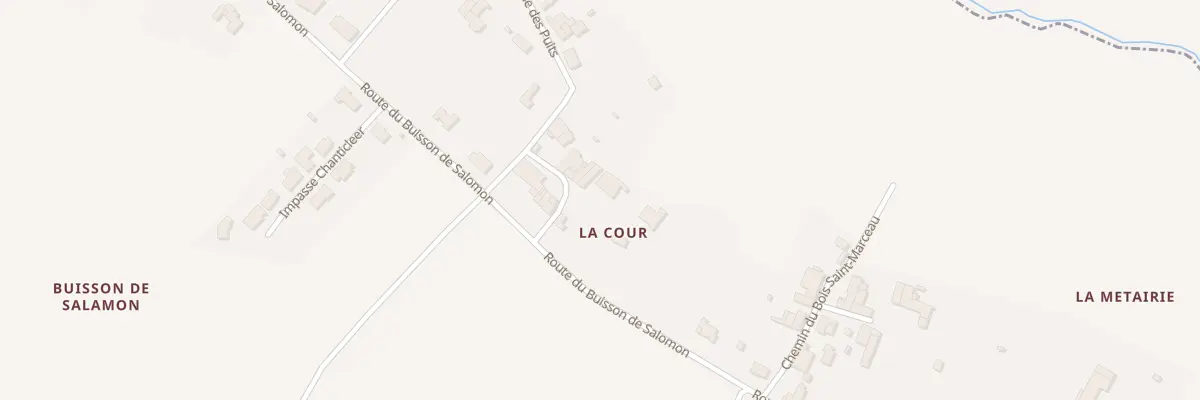Plan du 1 Chemin des Mésanges à Anais