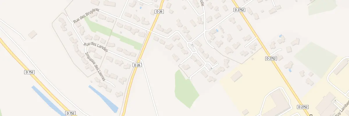 Plan du 14 Rue des merisiers à Sèvremont