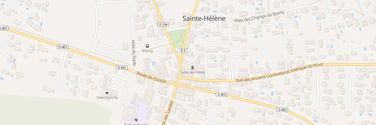 Plan du 5 Rte de Castelnau à Sainte-Hélène