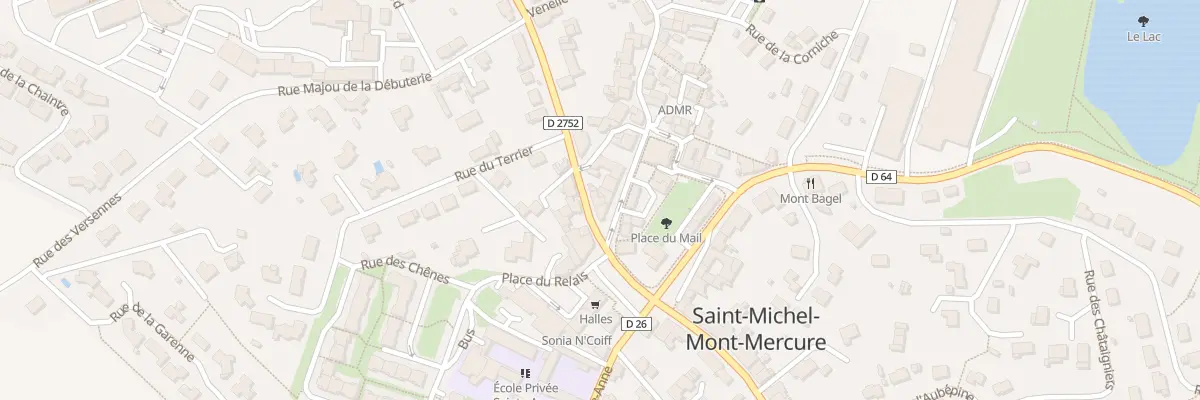 Plan du 2 Rue jean de tinguy à Sèvremont