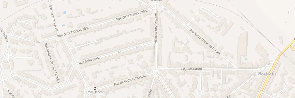 Plan du 7 Rue Saint Louis à Cholet