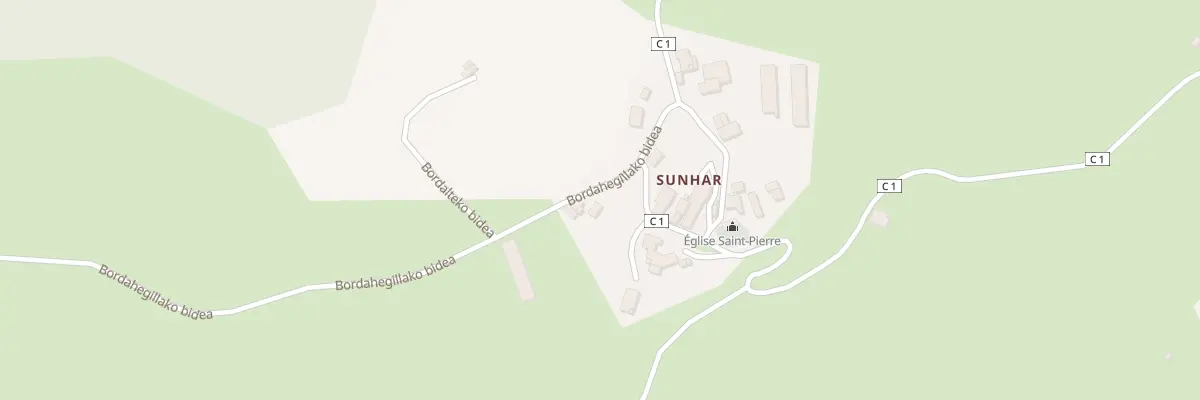 Plan du 5501 Sunhare à Lichans-Sunhar