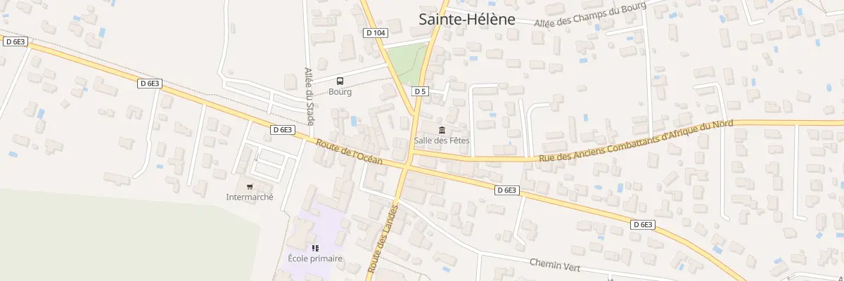 Plan du 2 Rue des Anc. Combattants Afn à Sainte-Hélène