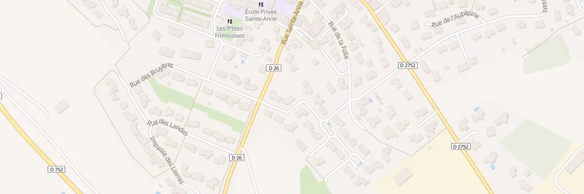 Plan du 3 Rue des merisiers à Sèvremont