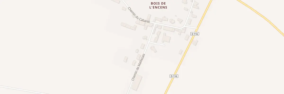 Plan du 22 Che de Maillezais à Virson