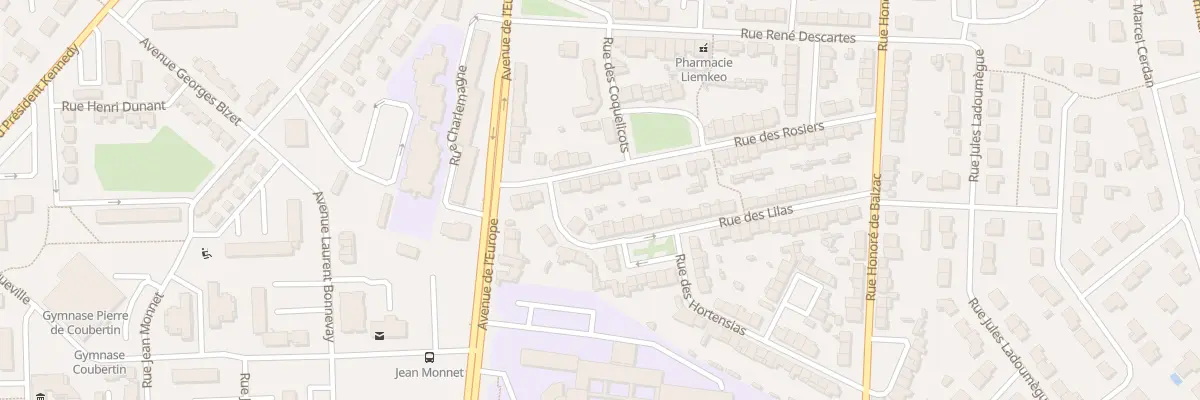 Plan du 47 Rue des Rosiers à Cholet
