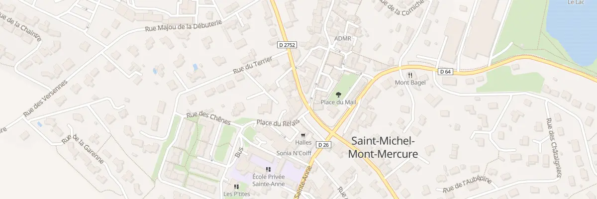 Plan du 1 Rue jean de tinguy à Sèvremont