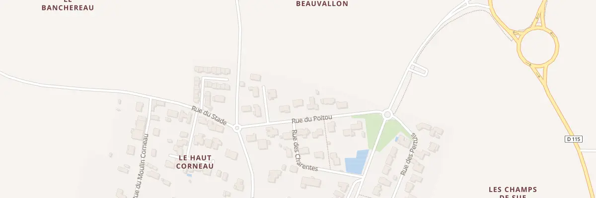 Plan du 8 Rue Poitou à Saint-Sauveur-d’Aunis