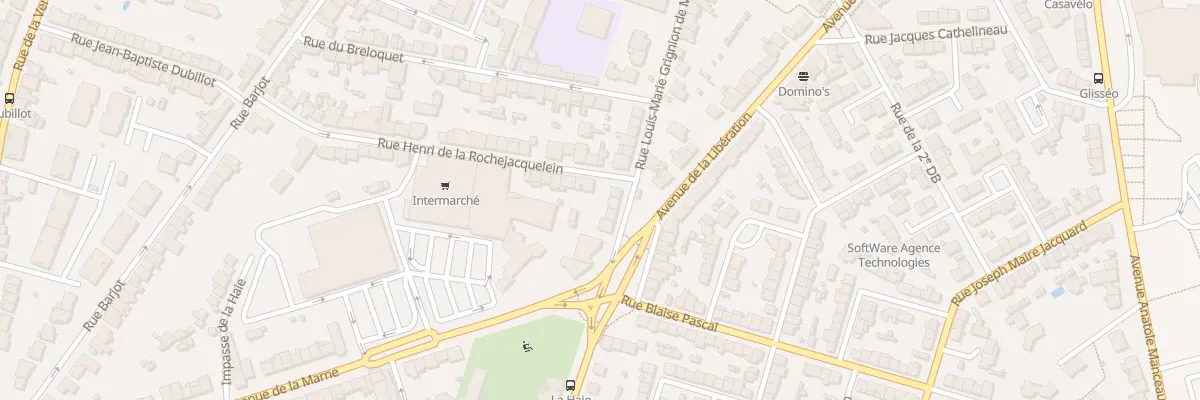 Plan du 78 Rue L M Grignon Montfort à Cholet