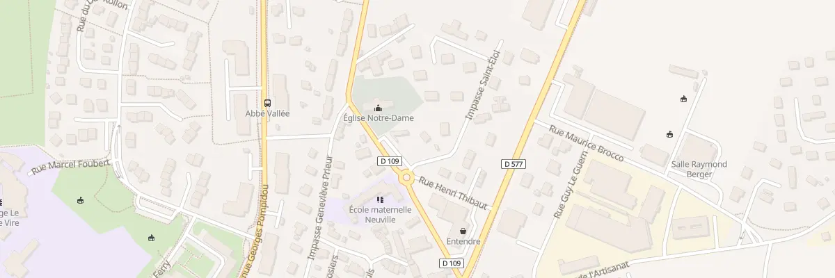 Plan du 192 Rue de la Sorriere - Vire à Vire Normandie