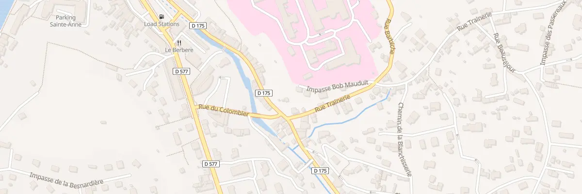 Plan du 1B Rue Trainerie Vire à Vire Normandie