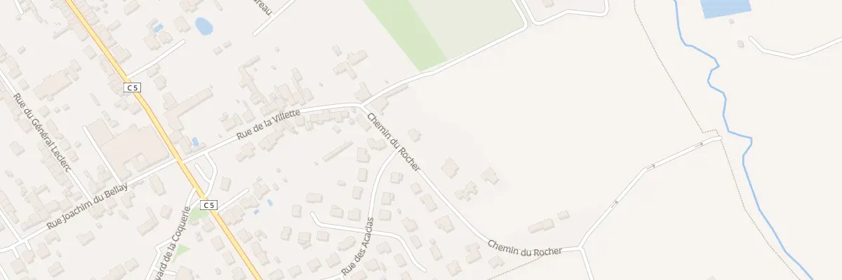Plan du 6 Che du Rocher au May-sur-Èvre