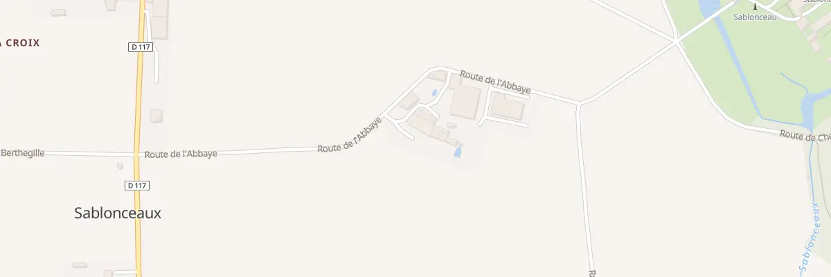 Plan du 32 Rte de l’Abbaye à Sablonceaux