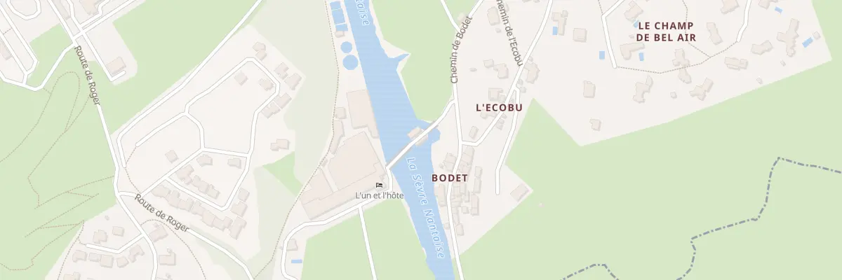Plan du 2B Che de Bodet à Saint-Laurent-sur-Sèvre