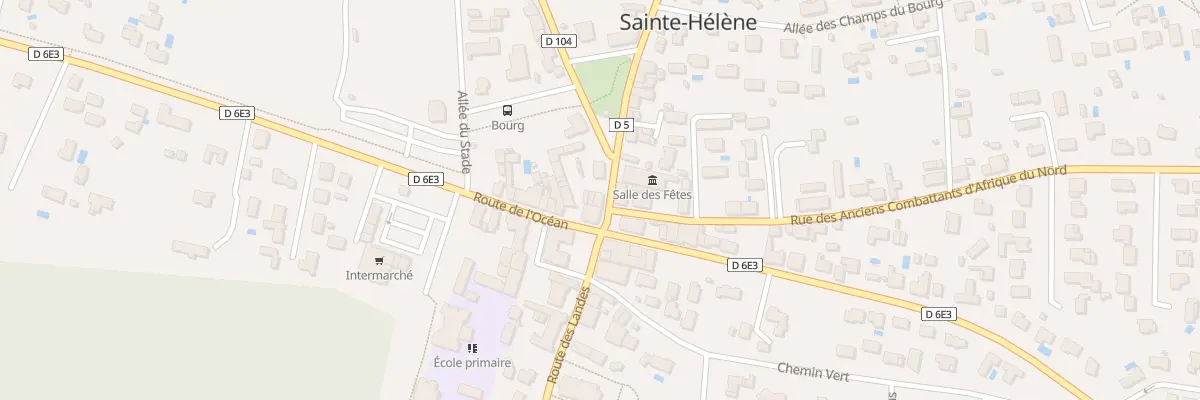 Plan du 2 Rte de Castelnau à Sainte-Hélène