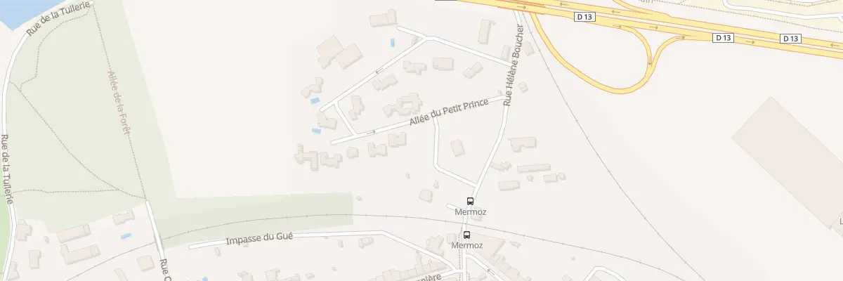 Plan du 17 Rue Élisa Deroche à Cholet