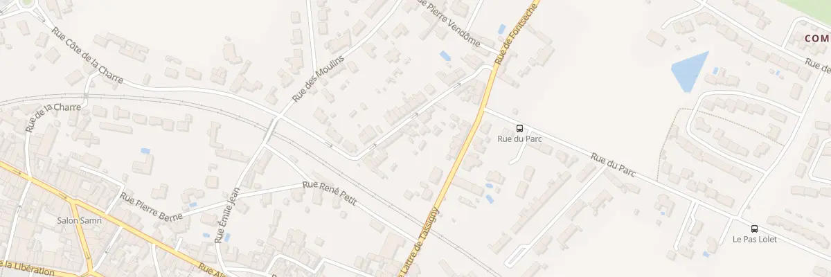 Plan du 14 Rue Ferdinand Gâteau à Tonnay-Charente